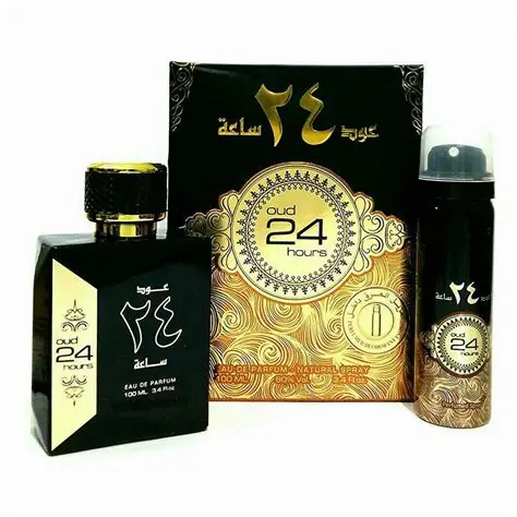 Oud 24 Hours Perfume Gift Set - Luxurious Fragrance and Deodorant Combo