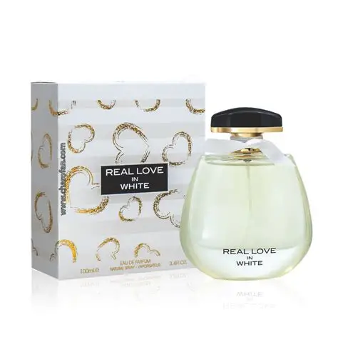 Real Love in White Perfume - Elegant Eau de Parfum, 100ml